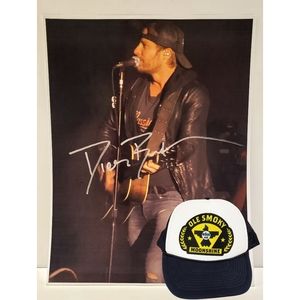 Dierks Bentley | Hat + Autographed Photo